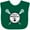 Green, variant on Inktastic Future Lacrosse Star childs Boys or Girls Baby Bib