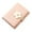 Pink, variant on YOUSNH Ladies Simple and Cute Flower Student Wallet Short Three Fold Ladies Wallet Wallet Yellow