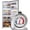 Multicolor, variant on Refrigerator Thermometer, Fridge Thermometer Large Dial with Red Indicator Thermometer, -20-80°F