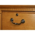 thumbnail image 2 of Martin Furniture Huntington Oxford 4 Drawer Wood File Cabinet Natural, 2 of 7