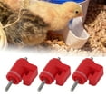 thumbnail image 1 of 30Pcs Automatic Poultry Nipples Chicken Nipples Waterer Horizontal Side Mount Chicken Drinkers Water System For Poultry For Chickens, Duck, Quail, 1 of 8