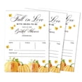 thumbnail image 1 of Inkdotpot 30 Invitations de Douche Nuptiale Style Citrouille à Remplir Invitations Vierges de Mariage, 1 of 8