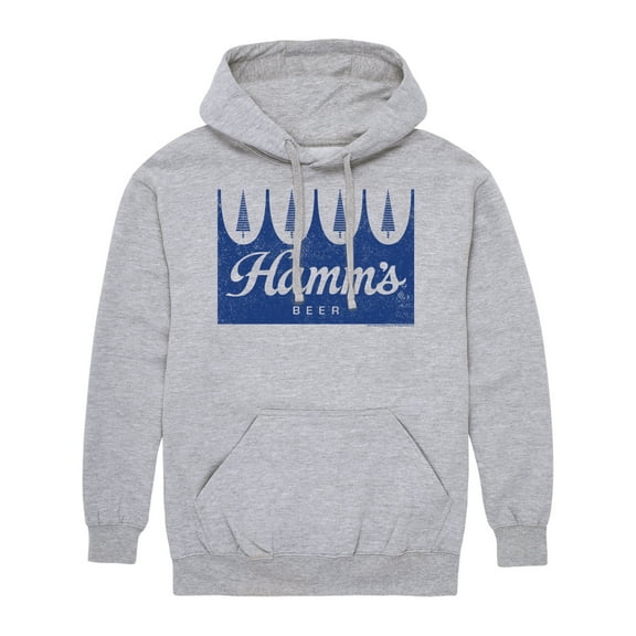 Hamm's - Navy Crown Logo - Men's Fleece Pullover Hoodie
