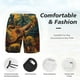 thumbnail image 3 of Balery Starry Night Guitar Turtle Bañador para hombre, shorts de playa de secado rápido con entrepierna y forro de compresión-XX-Large, 3 of 6