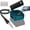 Dark Blue-BS, variant on Soldering Iron Station Compatible with Bos*ch 18V Home and Garden PBA Battery, 180℃-480℃ Cordless Soldering Iron Kit with LCD Display, for DIY Project, Welding, Appliance Repair (No Battery)