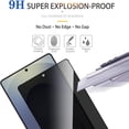 thumbnail image 5 of Dteck 2 Pack for Samsung Galaxy S26 Privacy Screen Protector Tempered Glass, Anti-Spy, Fingerprint unlocking, Full Coverage, Case Friendly, Easy Installation, 5 of 6