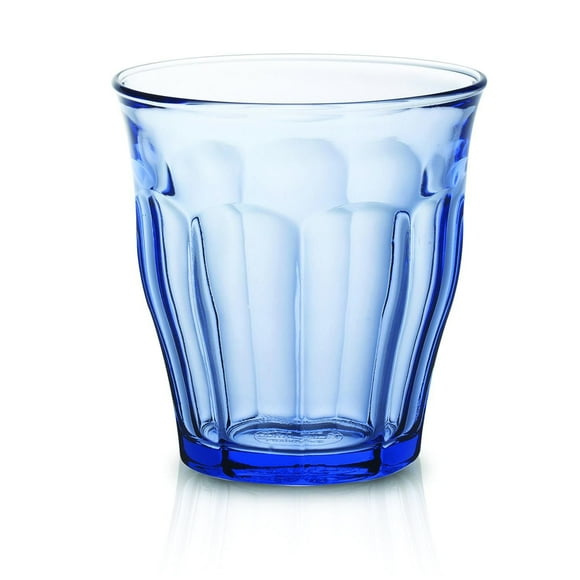Duralex Picardie Marine Blue Glass Tumbler 310ml, Set of 6