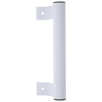 ibasenice Aluminum Sliding Glass Door Pull Handle White Rust Resistant for Interior and Barn Doors