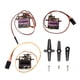 thumbnail image 1 of Kenally 3 uds./1 Juego de servomotor de 2 KG/Cm, juego de Servo Digital con engranaje de Metal de par de trabajo de alto rendimiento para Robot, Medidores de medidas dimensionales Kenally TO002888-00, 1 of 1
