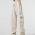 thumbnail image 6 of Sevevn Women Cargo Pants Baggy Clothing Multi Pockets High Waist Loose Straight Leg Pants Vintage Grunge Aesthetic Clothes, 6 of 6