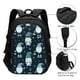 thumbnail image 3 of Easygdp Gnome and Snowflakes Mochila para Laptop de Viaje con Puerto USB, Mochila para Laptop con Puerto de Carga USB para Mujeres y Hombres, 3 of 7