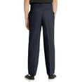 thumbnail image 3 of REAL SCHOOL Boys Husky Size Flat Front Pants School Uniform Approved, 3 of 6