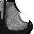 thumbnail image 4 of Norbi Women Front Zipper Closure Push Up Bras Shockproof Fitness Vest Removable Padded Wireless Tops, 4 of 6