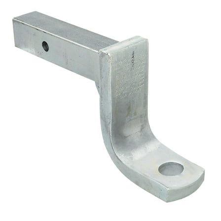 Reese 4281 Class V Trailer Hitch Ball Mount - 12,000 lbs. GTW, 1.25" Ball Hole, 8.5" Length, 3" Rise, 4" Drop, Zinc