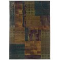 thumbnail image 1 of Sphinx Kharma Ii Area Rug 703X4 Contemporary Blue Abstract Circles 2' x 3' Rectangle, 1 of 2