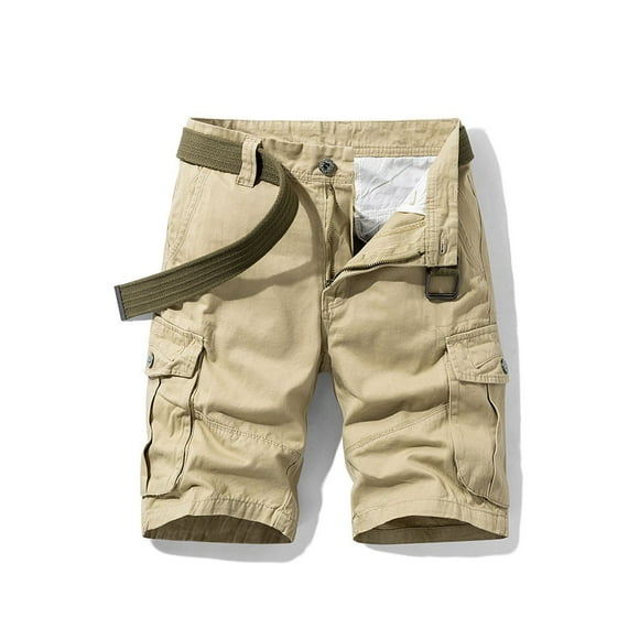 TopLLC Mens Shorts, Mens Pants Shorts Men Button New Style Cotton Multi-Pocket Overalls Shorts Fashion Pant