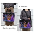 thumbnail image 6 of 16" Laptop Briefcase for Work Travel Laptop Shoulder Bag Carrying Handbag Laptop Case Christmas Trees with Lights, 6 of 8
