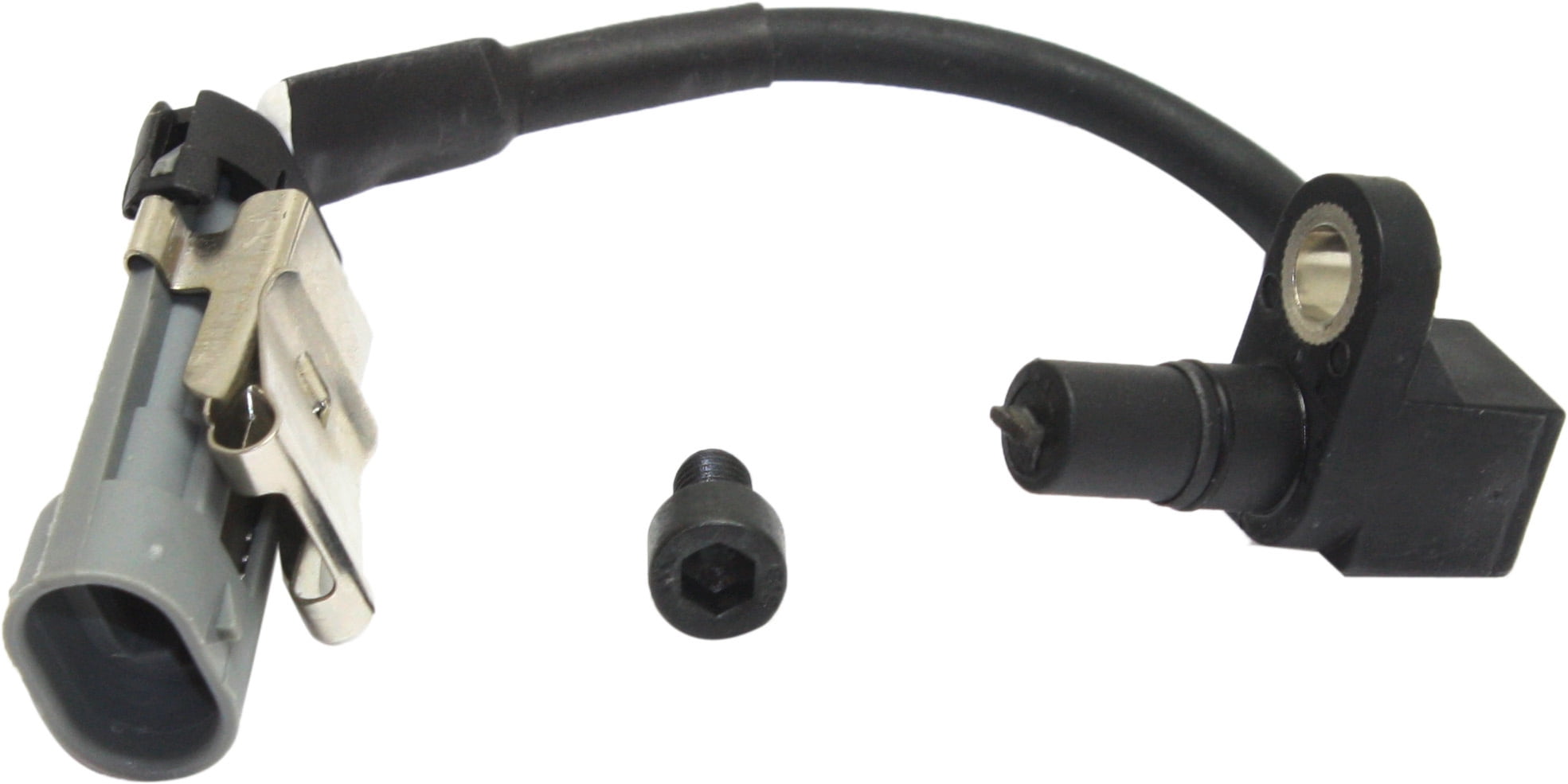 ABS Speed Sensor Compatible with 2005-2006 Chevrolet Equinox 2006 Pontiac Torrent 2002-2007 Saturn Vue Front, Driver or Passenger Side 6 Cyl 3L Female Connector Blade type 2-Prong Terminal