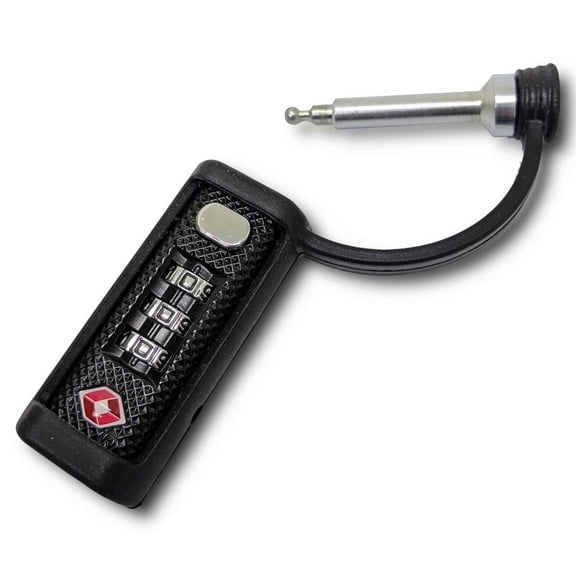 TSA Approved 3-Digit Combination Laguage Lock Gun Case Lock (1-Pack) For Range - Black