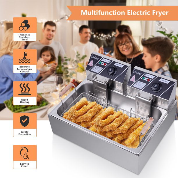 Excellent Quality Deep Electric Air Oven Fryers Restaurants Commercial Air  Fryer Oven - China Stainless Steel Fryer and Deep Fryer with Glass price