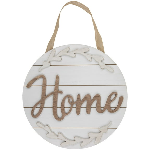 Northlight 15.75" Home Daily Branches Wooden Wall Sign
