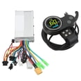 thumbnail image 1 of Kit de Contrôleur de Scooter Électrique, Scooter Électrique Contrôleur de Moteur de Vitesse Multi Données 24V 36V 48V pour Poignée de 22,5 Mm pour Modification, 1 of 8