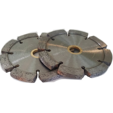 2 Pack 4.5" Pro Grade Diamond Tuckpointing | Grinding Blade .250" Thick 10mm Segment Height