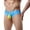 Blue, variant on B91xZ Men's Briefs Cotton Stretch Moisture-Wicking Underwear,Gray S