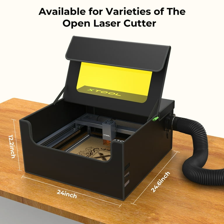 xTool Laser Engraver Enclosure, Flame retardant Smoke-Proof