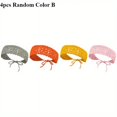 thumbnail image 1 of HLONK Ensemble de 4 Pcs/8 Pcs Attaches Cheveux Tricotées Couleur Unie Simple Style Rétro Tissu Doux Élégant Design à Bretelles Réglables pour Femmes, 1 of 6