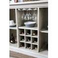 thumbnail image 4 of Furniture of America Roslyn Multi-Storage Buffet Server, Antique White, 4 of 6