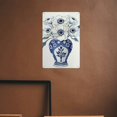 thumbnail image 5 of JEUXUS Flowers Metal Art Hanging Sign 8x12in, 5 of 7