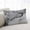 Grey, variant on Marble Grey Throw Pillow Covers, Modern Abstract Ink Painting Luxury Soft Breathable Pillow Cases with Invisible Zipper for Sleeping, Long Body Pillowcases for Couch Bed Sofa Chair 20x60 Inches