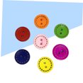 thumbnail image 3 of SHOWERORO 100Pcs Wood Buttons for Clothing and Sewing Projects in Round Shape, 3 of 8