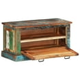 thumbnail image 3 of vidaXL Shoe Storage Bench Solid Reclaimed Wood, 3 of 5