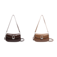 thumbnail image 1 of Bolso Hombro PU A La para Mujer Con Solapa Axila Al Aire Libre (café), 1 of 8
