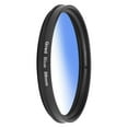 thumbnail image 2 of Gradient Filter, Optical Glass Portable Oilproof Waterproof 58mm Lens Filter  For Cameras Gradient Red,Gradient Green,Gradient Grey,Gradient Yellow,Gradient Blue,Gradient, 2 of 8
