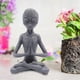 thumbnail image 5 of 6PCS Garden Statue Meditating Sculptures, Meditating Resin Ornament, UFO Indoor Outdoor Garden Decor, 5 of 5