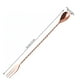thumbnail image 3 of Cateissary Cuchara de barra de acero inoxidable con mango largo Patrón agitador Cucharas de mezcla Café Twisted Barware Bebidas Gadgets Type9 NO9, 3 of 6