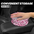 thumbnail image 4 of Fuzoiu Breast Cancer Ribbons Awareness Print Car Trash Can,Leakproof Car Trash Can,Hanging Garbage Bin,Vehicle Trash Can, Suitable for Sedans, SUVs, MPVs & Trucks, 4 of 7