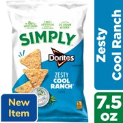 Simply™ Doritos® Zesty Cool Ranch® Flavored Tortilla Chips