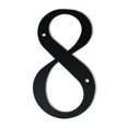 thumbnail image 3 of Village Wrought Iron NUM-8-S Small Number 8 - Black, 3 of 3