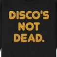 thumbnail image 3 of Instant Message - Discos Not Dead - Men's Crew Neck Fleece Pullover, 3 of 6