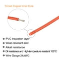 thumbnail image 3 of Fil 24AWG Fil Brin de Calibre 24 Fil de Raccordement, Fil de Cuivre Étamé UL1015 50 M/164 Pieds Orange, 3 of 7