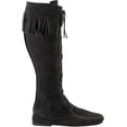 thumbnail image 6 of Minnetonka Men's Front Lace Knee Hi Boot, Black, 9, 6 of 7