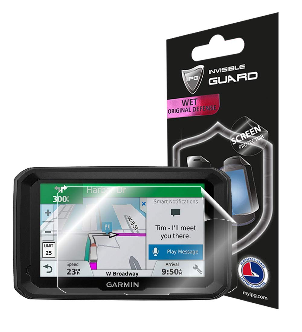 IPG for Garmin dezl 580 LMTS 5" GPS Truck Navigator Screen Protector