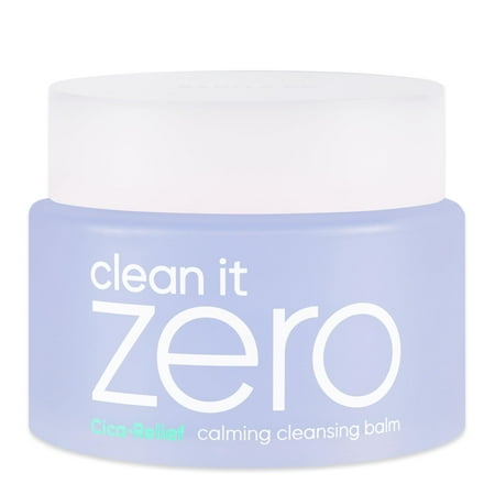 BANILA CO Clean it Zero Calming Cleansing Balm - Korean Makeup Remover for Sensitive Skin - Vegan & Made with Centella Asiatica + Madecassoside - 100ml/3.38 fl oz