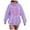 Purple, variant on adviicd Hoodies for Women Oversized Printed Sweatshirts Fall Fashion Outfits 2025 Casual Sweaters Tops Workout Winter Clothes (Dark Green, XXL)