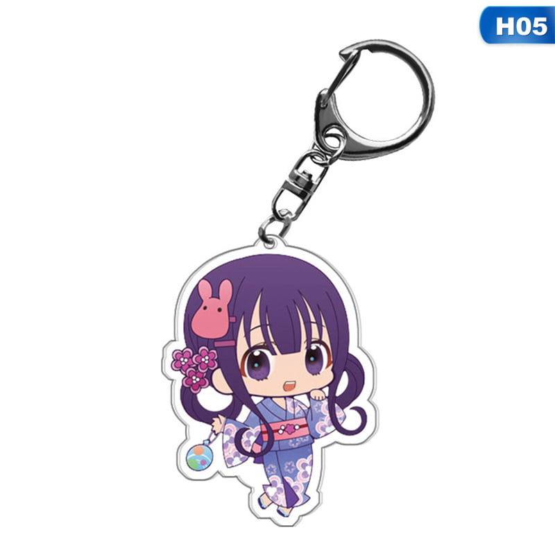 AkoaDa Japan Anime Key Ring Toilet-Bound Hanako-kun Keychain Fans Gift Car Key  Holder 