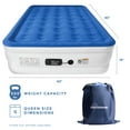 thumbnail image 5 of SoundAsleep Dream Series Air Mattress with ComfortCoil Technology & Internal High Capacity Pump - Queen, 5 of 11